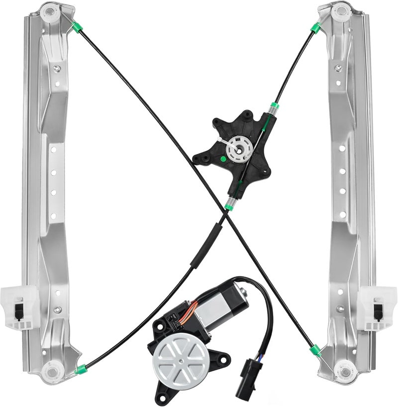 XIMAKA Front Passenger Side Power Window Regulator with Motor (6 Pins) Fit for 2008-2016 Town & Country, 2008-2020 Dodge Grand Caravan, 2012-2015 Ram C/V, 748-509 - Image 1